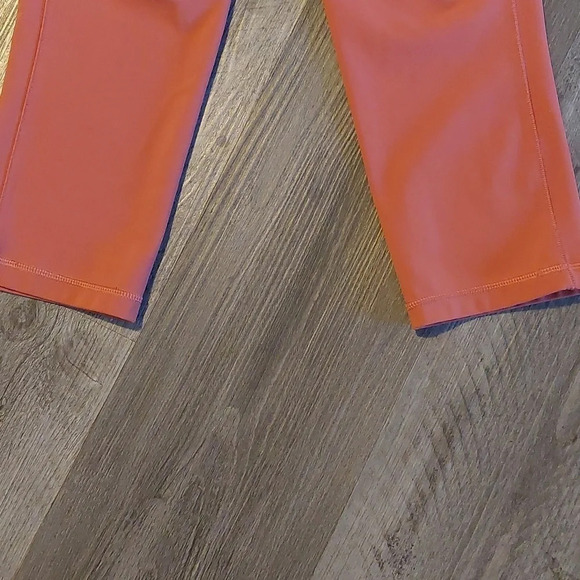 Athleta "all in" Crop leggings burnt 🍊 orange women's size medium - Picture 5 of 6